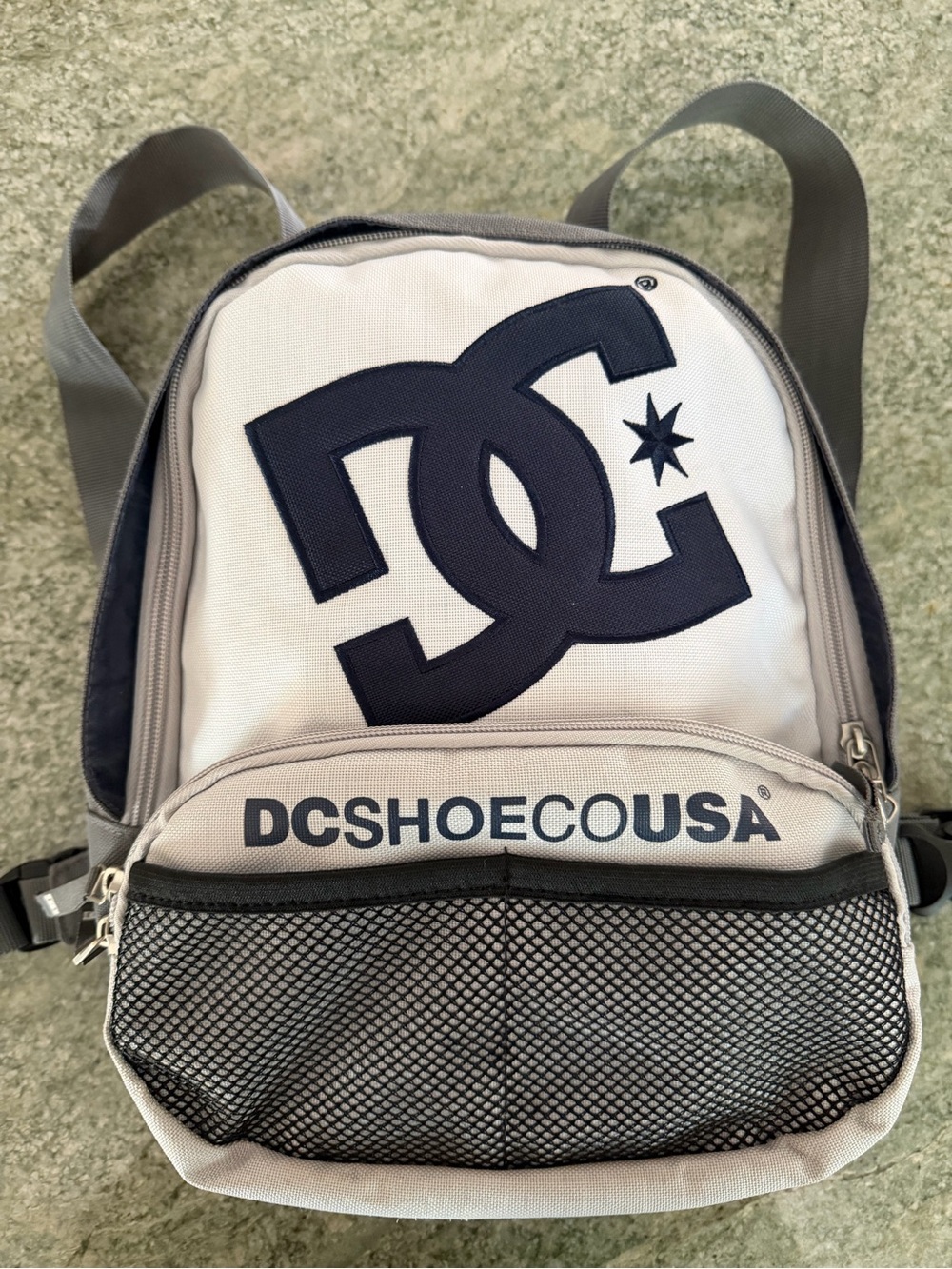 DC Cream and Black Logo Backpack - DC